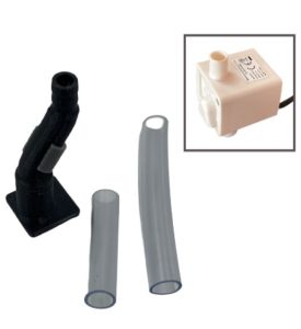 PUMP CONNECTOR + tube for pump with suction cups